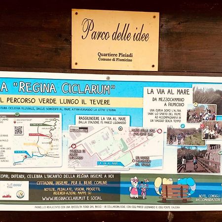 Appartamento Tra Aeroporto Davinci E Fiera Di Roma 피우미치노 외부 사진